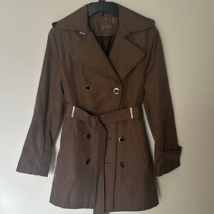 Calvin Klein Women's Brown Trench Coat